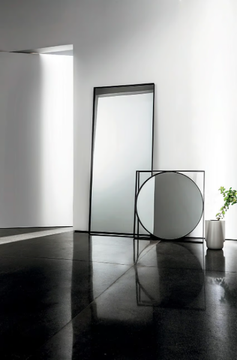 VISUAL GEOMETRIC - Square wall-mounted mirror by Sovet italia - view 3